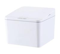 Ghjkldha Sealing Smart Trash Can, Automatic Sensor Waste Bin, Touchless Dustbin Induction Lid, Compact ABS Storage For Bathroom, Kitchen, And Desktop, Lightweight