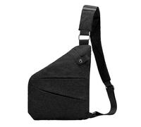 Ghjkldha Travel Bag - Anti Theft Sling Pack for Men Women, Waterproof Fabric with Secure Storage, Chest Bag for Outdoor, Daily, Vacation, Business, Commute, 9.06x12.6x0.39 Inches