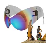 Ghjkldha Visor Shades, Wrap-around Sunglasses, Glasses, Elevate Your Experience Futuristic Style and Uv Protection for an Unforgettable Look