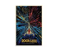 GHJOPAF 2001 A Space Odyssey Movie Poster Canvas Painting Wall Art Picture Home Decor Print For Bedroom Living Room 24x36inch(60x90cm) Unframe-style