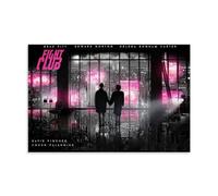 GHJOPAF Fight Club Classic Vintage Movie Poster Canvas Painting Wall Art Picture Home Decor Print For Bedroom Living Room 16x24inch(40x60cm) Unframe-style