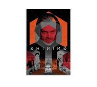 GHJOPAF The Shining Horror Movie Poster Canvas Painting Wall Art Picture Home Decor Print For Bedroom Living Room 12x18inch(30x45cm) Unframe-style