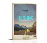 GHJOPAF The Shining Horror Movie Poster Canvas Painting Wall Art Picture Home Decor Print For Bedroom Living Room 16x24inch(40x60cm) Frame-style
