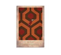 GHJOPAF The Shining Horror Movie Poster Canvas Painting Wall Art Picture Home Decor Print For Bedroom Living Room 24x36inch(60x90cm) Unframe-style