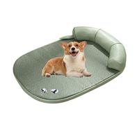 GHJrtHFJ Pet mats, Strong Pet Cool Mat with Washable Removable Cover And Non-Slip Bottom, Great for Dogs Cats in Hot Summer,L(XL)