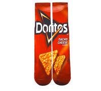 GHJTFC Mens Unisex Crazy Funny Novelty 3D Colorful Athletic Sport Crew Tube Socks, Red Chips, 5-12 UK