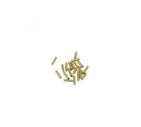 GHJtRs 10 Pairs Plated Bullet Banana Plugs Male Female Connectors 2.0mm 3.0mm 3.5mm 4.0mm With 20CM Heat Shrink Tube Compatible With Audio(4.0MM)