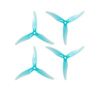 GHJtRs 10Pairs 20PCS JB 51477 5.1X4.77X3 3-PC Compatible Props For RC 5inch 4S 6S Racing And Freestyle Drones(BLUE)