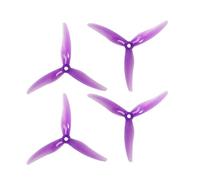GHJtRs 10Pairs 20PCS JB 51477 5.1X4.77X3 3-PC Compatible Props For RC 5inch 4S 6S Racing And Freestyle Drones(PURPLE)