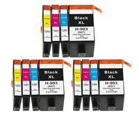 GHJtRs 15PK 903XL Yield Ink Cartridges Compatible For OfficeJet Pro 6950 6960 6970 6975 Refurbish printer Replacements