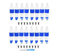 GHJtRs 16 Pcs 4726F Low Noise Propellers Compatible With 2 Lightweight Colorful Accessories Compatible With 2 Drones(WHITE BLUE)