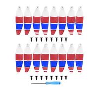 GHJtRs 16 Pcs 4726F Low Noise Propellers Compatible With 2 Lightweight Colorful Accessories Compatible With 2 Drones(COLORED)