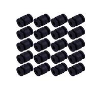 GHJtRs 20PCS M3 13x9x3.5mm Anti-vibration Rubber Shock Absorber Balls Compatible With RC Drones APM PIX Flight Controllers(20PCS BLACK)