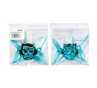 GHJtRs 3520 3.5X2X3 3-PC Propeller Compatible With RC Racing Freestyle Cinewhoop Drones Compatible Replacement Parts(2PAIRS BLUE)