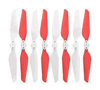 GHJtRs 4 Or 8 Pack Quick Release Propeller Compatible With X8SE X8 SE 2020 Drone Compatible Replacement Folding Props Spare Parts Accessory Wing Fan(8PCS RED WHITE)