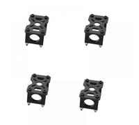 GHJtRs 4 Sets 3K Full Carbon Fiber Tube Clamp Mount Support Kit Compatible With RC Multicopter Compatible With 12/16/20/22/25/30mm Motor Base(16MM)