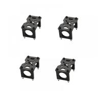GHJtRs 4 Sets 3K Full Carbon Fiber Tube Clamp Mount Support Kit Compatible With RC Multicopter Compatible With 12/16/20/22/25/30mm Motor Base(22MM)
