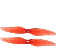 GHJtRs 4024 Propeller 4Pairs 4X2.4 2-PC Propeller Compatible With 4inch Toothpick Long Range Drones Explorer LR4 Compatible Replacement Accessories Color Red(4PAIRS RED)
