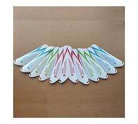 GHJtRs 4pcs 2A 2B 9cm 90mm Length 2.8mm Hole Main Propellers Compatible With R/C Helicopter Model Toys Spare Parts Shipping(12PCS-02)