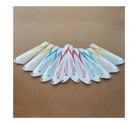 GHJtRs 4pcs 2A 2B 9cm 90mm Length 2.8mm Hole Main Propellers Compatible With R/C Helicopter Model Toys Spare Parts Shipping(12PCS-03)
