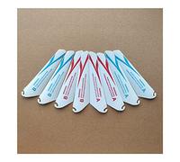 GHJtRs 4pcs 2A 2B 9cm 90mm Length 2.8mm Hole Main Propellers Compatible With R/C Helicopter Model Toys Spare Parts Shipping(8PCS-03)