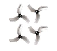 GHJtRs 4PCS 3-D63 Propellers 1.5mm Shaft Compatible With Beta95X V3 Pavo25 Whoop Racing Drone Accessories Compatible With RC Propeller(GRAY 4PCS)