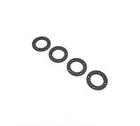 GHJtRs 4pcs farming-related drone fluid dispenser Accessories Compatible With EFT E416P E616P E410S Carbon Sheet Connector Fan Spray Extended Nozzle(CARBON SHEET)