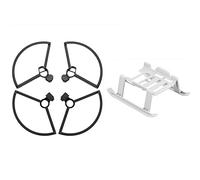 GHJtRs 4pcs Quick Release Propeller Guard Ring Cover Protective Kit Compatible With D 2 SE Compatible Drone Accessories(B 2 IN 1 B)