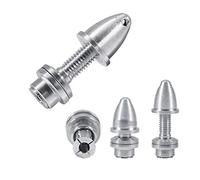 GHJtRs 5Pcs RC Aluminum Bullet Propeller Adapter Holder Compatible With Brushless Motor Compatible With Airplane 2mm 2.3mm 3mm 3.17mm 4mm 5mm(5PCS 3.0MM)