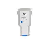 GHJtRs 764 Compatible Color Inkjet Cartridge For DesignJet T3500 Models C1Q17A C1Q16A C1Q13A C1Q14A(1PCS CYAN-300ML)
