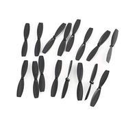 GHJtRs 8 Pairs Of 60mm CW CCW Propeller Props Compatible With NI Racing Drone Quadcopter Aircraft UAV Compatible Spare Parts Accessories(16 PCS BLACK)