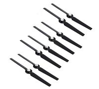 GHJtRs 8 Pieces Replacement Propellers Compatible With Q500 Drone Q500M 4K Self-Locking Quick Release CW CCW Compatible Spare Parts(BLACK)