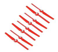 GHJtRs 8 Pieces Replacement Propellers Compatible With Q500 Drone Q500M 4K Self-Locking Quick Release CW CCW Compatible Spare Parts(RED)