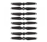 GHJtRs 8pcs 4730F Quick Release Folding Propellers Compatible With D Compatible Drone Accessories CW CCW Replacement Parts(WHITE STRIPE)