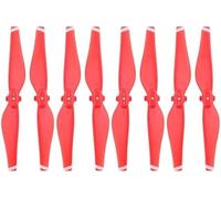 GHJtRs 8PCS Quick Release Propellers Compatible With Air Drone Red And White Replacement Accessories Compatible With Similar Models(RED)