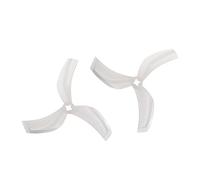 GHJtRs 90mm 3-PC Propeller Propeller Compatible With Cinewhoop Ducted Drones DIY Parts Compatible Compatible With Freestyle 3.5inch 4 Pairs(4PAIRS 2MM WHITE)
