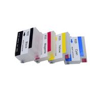 GHJtRs 932XL 933XL Empty Refill Ink Cartridge With ARC Chip Compatible With Officejet 7612 7512 7510 6100 7610 7110 6700 6600e Printers And Similar Models(BK-50ML CMY-25ML)