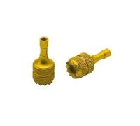 GHJtRs Aluminum Joystick Sticks Compatible With Remote Controller Compatible With NI 4 Pro Air 3 Mini3 Pro 3 RC 2 Drone Accessories(GOLD)