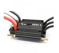 GHJtRs Brushless ESC Compatible With RC Boats Waterproof 50A 70A 90A 120A 150A Compatible With 2-6S BEC System And Program Card(120A (2-6S))
