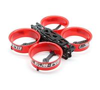 GHJtRs CLOUD-149HD Reptile Frame Kit 149mm 3 Inch X-type ABS Carbon Fiber Compatible With RC Drones Compatible With Racing(RED)