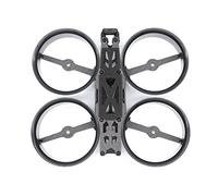 GHJtRs CLOUD-149HD Reptile Frame Kit 149mm 3 Inch X-type ABS Carbon Fiber Compatible With RC Drones Compatible With Racing(BLACK)