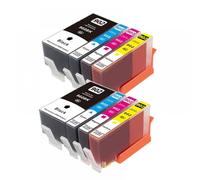 GHJtRs Compatible Ink Cartridge 902XL 906XL For OfficeJet Printers 6954 6960 6961 6963 6964 6965 6966(2SET 8PK)