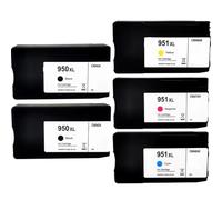 GHJtRs Compatible Ink Cartridge For 950XL 950 951 Officejet Pro 8100 8600 8610 8620 8630 251dw 276dw Refurbish printer(BK BK C M Y)