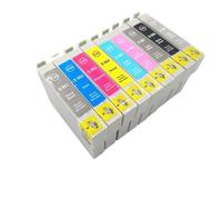 GHJtRs Compatible Ink Cartridges For T0961 To T0969 For Use With Photo Refurbish printer R2880 Photo Classic Ink Included(ONE SET (9 PCS))