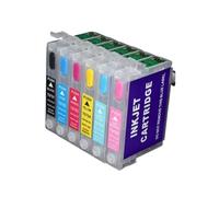 GHJtRs Compatible Refillable Ink Cartridge Set With Auto Reset Chip For 1400 PX700W PX800FW P50 PX830FWD 1430 Series Refurbish printer