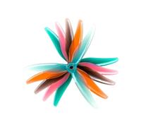 GHJtRs Compatible Replacement Props For 51466 V2 MCK 5inch CW CCW Brushless Motor Racing Drone 4pcs 2pairs(ORANGE)