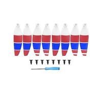 GHJtRs D /2 Compatible 2 Pair Lightweight Props Screws Colorful Backup Accessories Compatible With /2 Drone(2 PAIR FOR MINI 2-03)