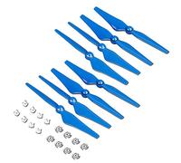 GHJtRs D 8pcs 9450S Quick Release Propeller Set Compatible With Phantom 4 PRO Advanced Drone Wing Props Mount Holder Base(BLUE)