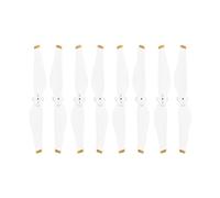 GHJtRs D Air Drone Compatible 8PCS Quick Release Propellers Replacement Accessories Spare Parts Screw Wing Fan(WHITE)