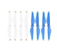 GHJtRs D Air Drone Compatible 8PCS Quick Release Propellers Replacement Accessories Spare Parts Screw Wing Fan(WHITE BLUE)